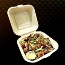 ジンジャーアヒポキ丼画像