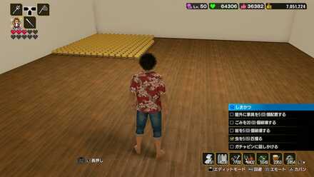 家に設置して家充実度を5,000にする