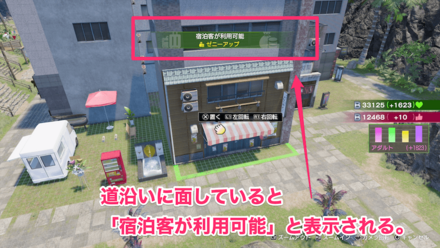 道沿いに設置しないと家具を利用されない