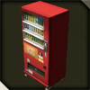 赤い自販機画像