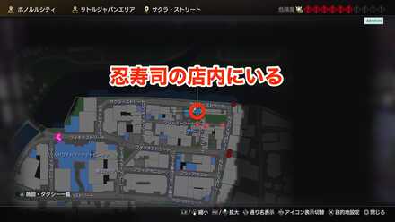 にぎにぎ板前の場所