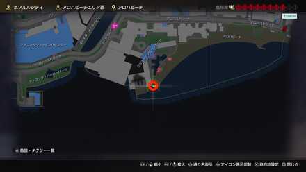 にぎにぎサーファーの場所