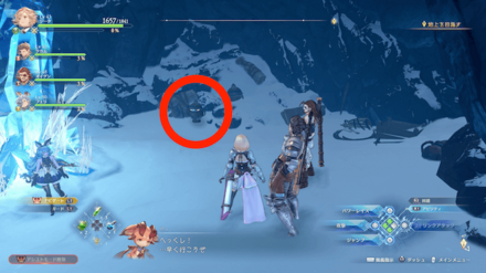 スライムの場所