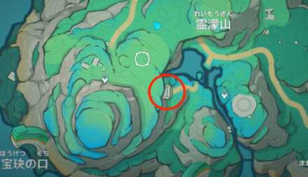 古華剣術の書のマップ