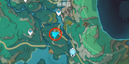 物語多き翹英荘のマップ