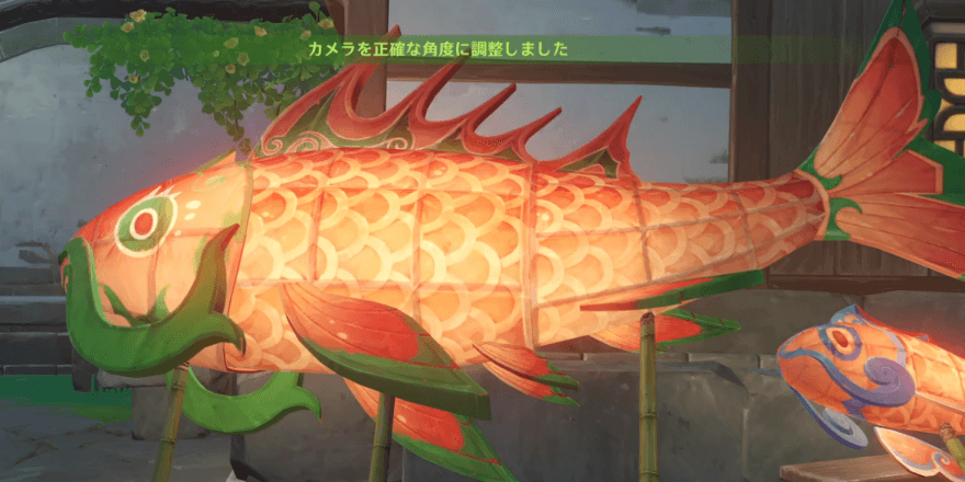 再度ギハーロについていき提灯の写真を撮る