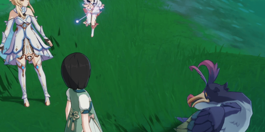 ペリカンと明鏡と話す