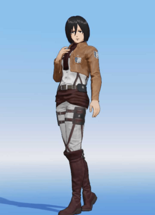 調査兵団：ミカサ画像