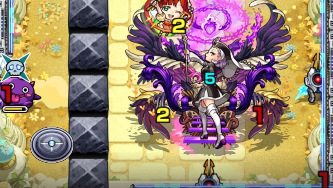 剣ザコに触れてから攻撃する