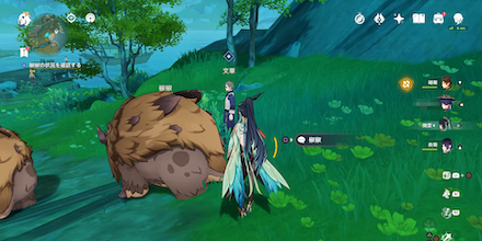 マーカーに従って進む