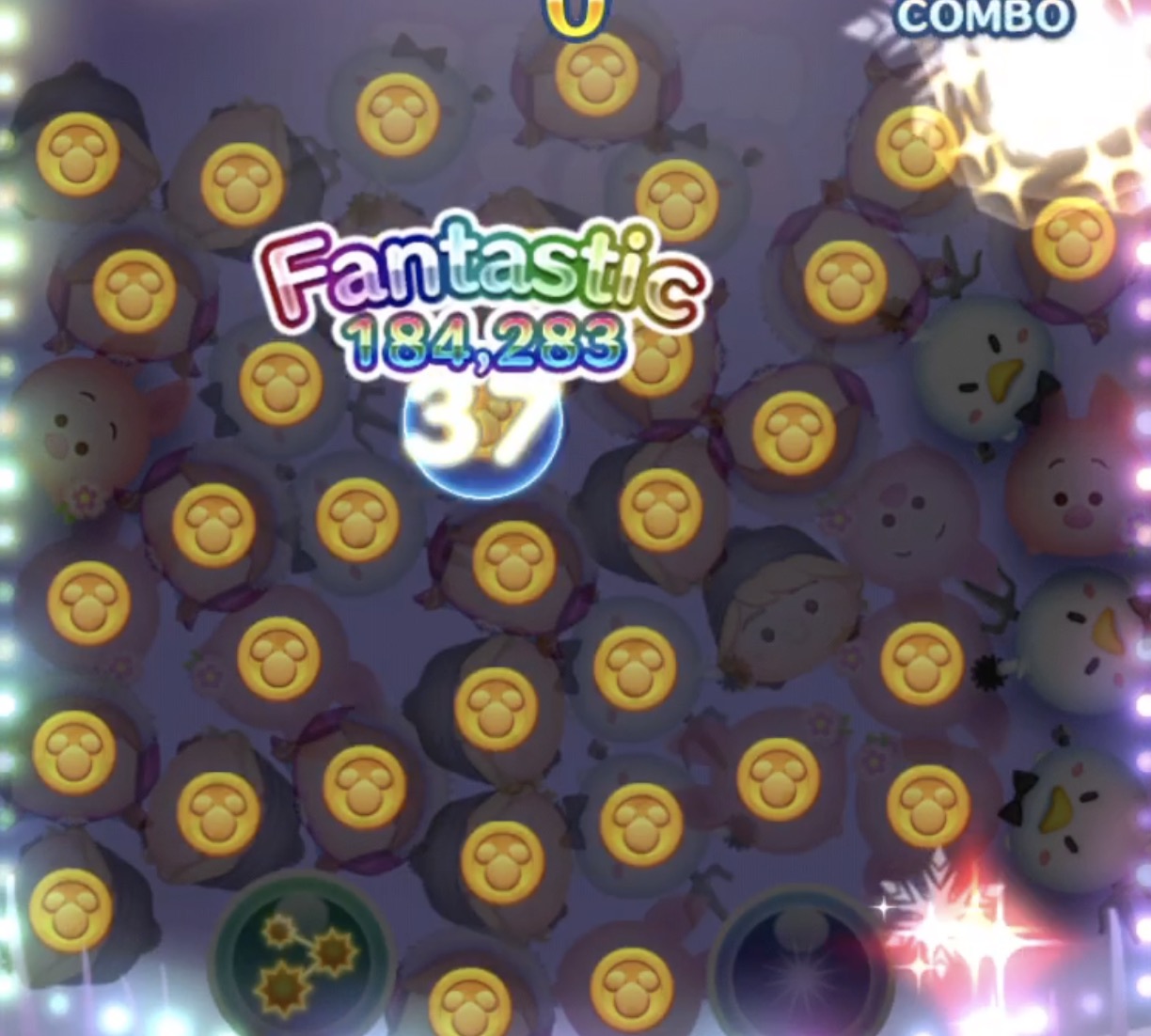 スキル中は周りのツムも消す