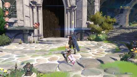 教会前のイド