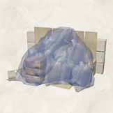 燃えるゴミ捨て場(小)