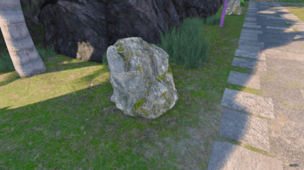 絶好調状態で石材が出るゴミを壊す