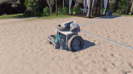 絶好調状態でガラスが出るゴミを壊す