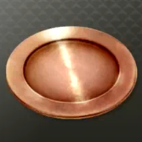 銅の皿画像