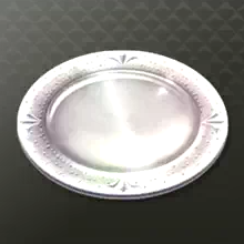 プラチナの皿画像
