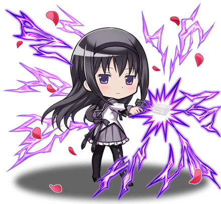 暁美 ほむらの覚醒前イラスト