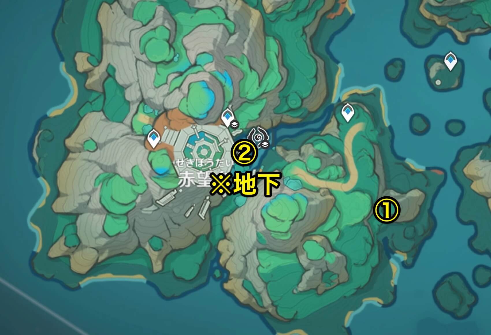 沈玉の谷・赤望台