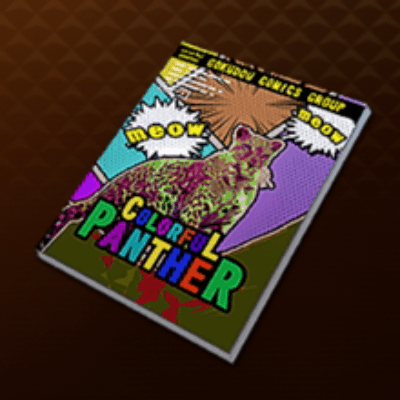 カラフルパンサー画像