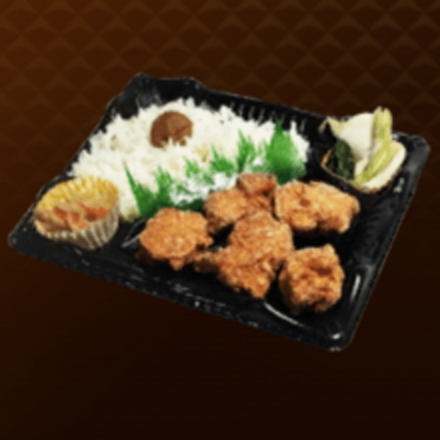 から揚げ弁当画像