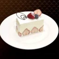 特製ショートケーキ画像