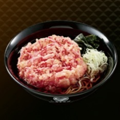 紅生姜天そば画像