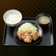 から揚げ定食並盛画像