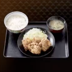 から揚げ定食並盛画像