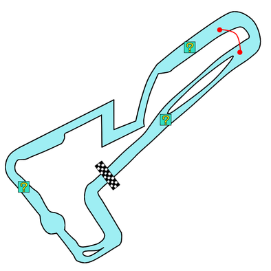 ねじれマンションのコース画像