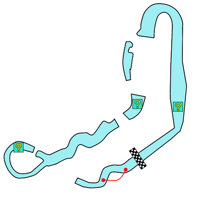 ドルフィンみさきのコース画像