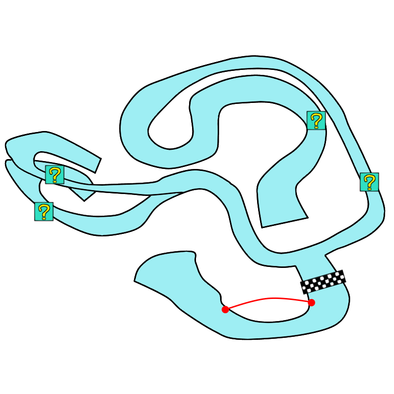 エレクトロドリームのコース画像
