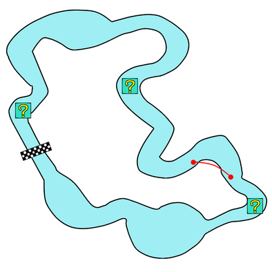 GCシャーベットランドのコース画像