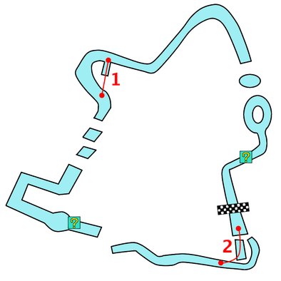 3DSDKジャングルのコース画像