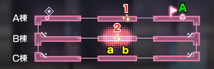 Day2 学習棟 3Fのマップ