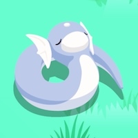 ミニリュウの星3寝顔画像