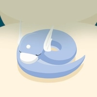 ミニリュウの星4寝顔画像