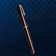 古びた万年筆画像