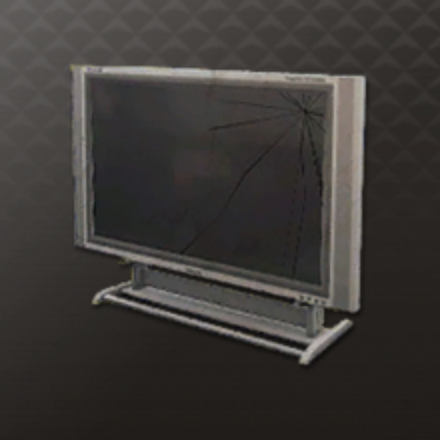 使い古されたテレビ画像