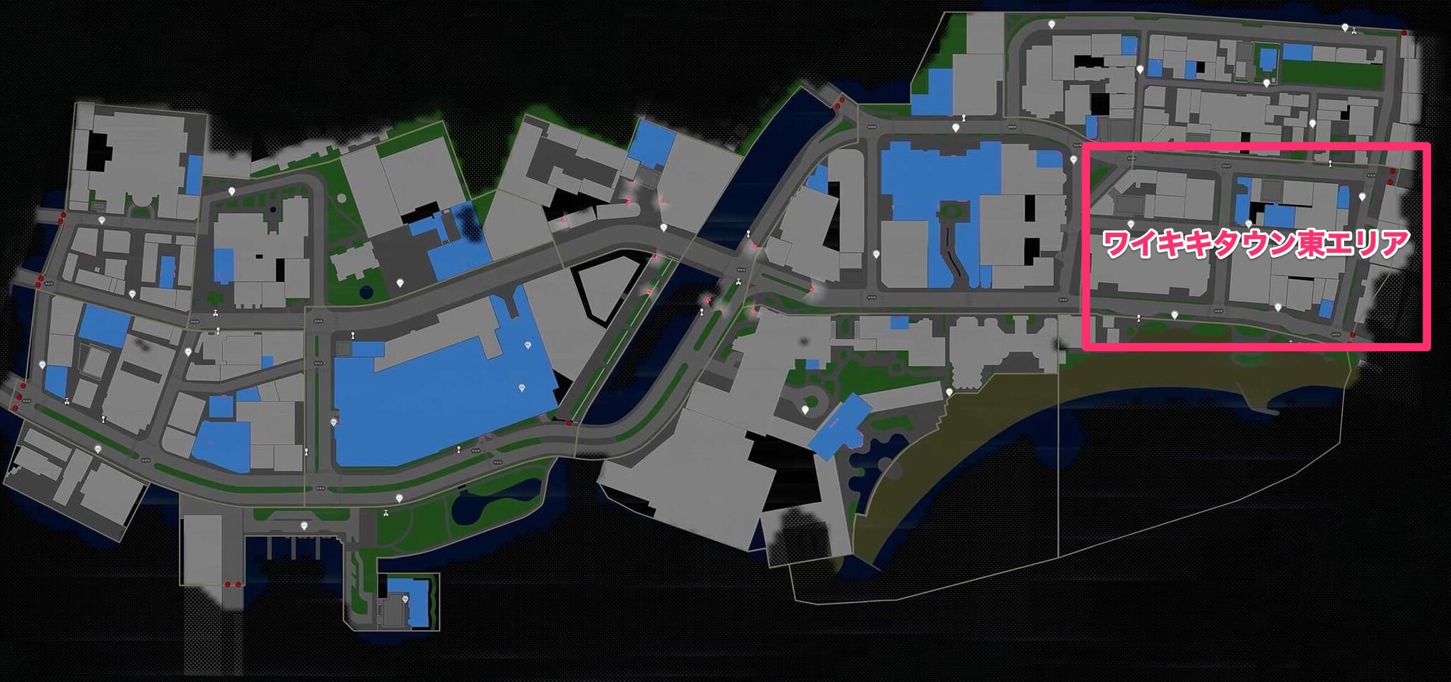 ワイキキタウン東エリア