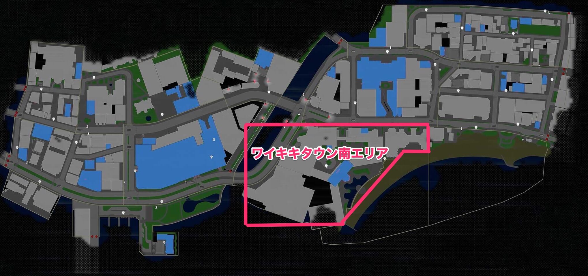 ワイキキタウン南エリア