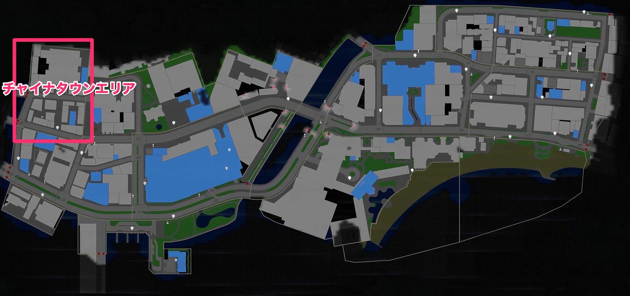 チャイナタウンエリア