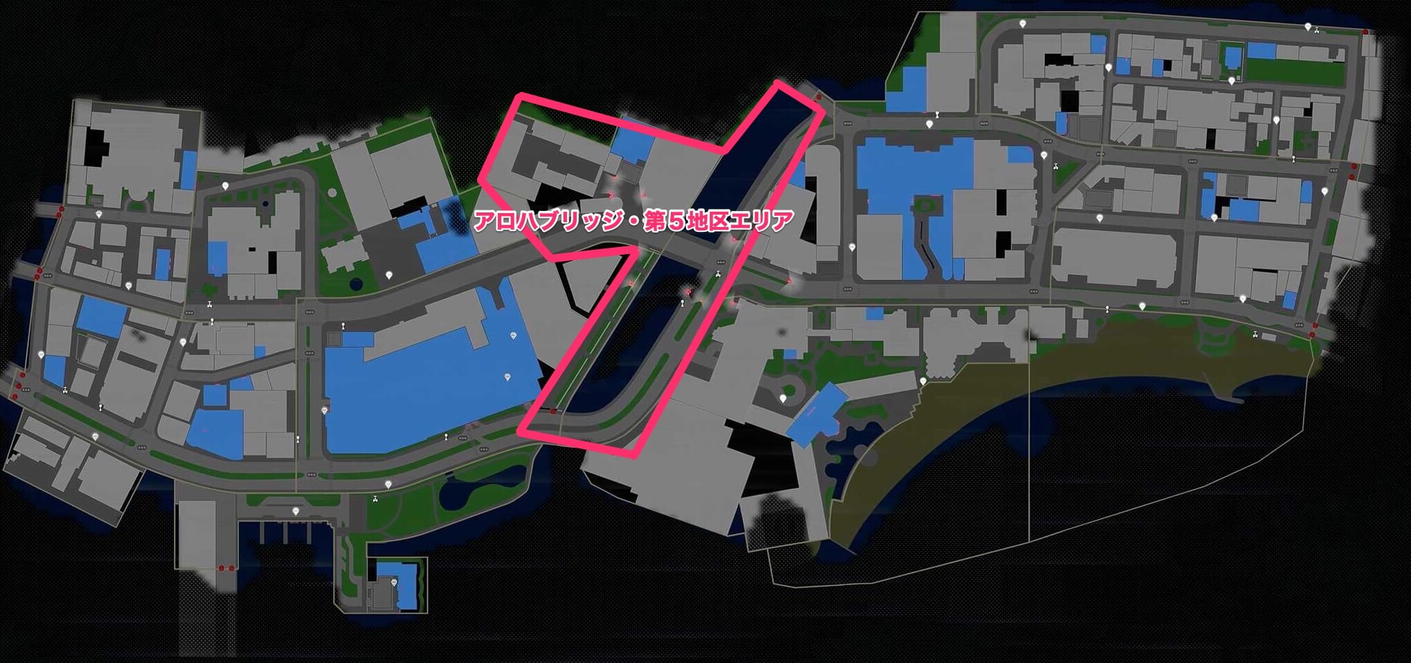アロハブリッジ・第5地区エリア