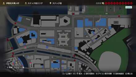 銀幕のサンダーボルトの場所