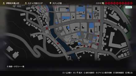 VIPのサングラスの場所