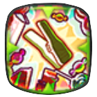 甘い応援の画像