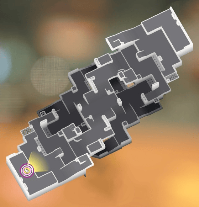 バイガイ亭のナワバリバトルマップ