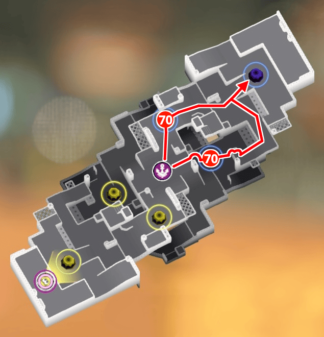 バイガイ亭のガチホコマップ