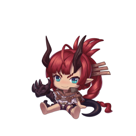 オセロニアのぬいぐるみノイレちゃんの画像