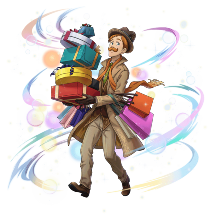 オセロニアの［冬の買い出し］謎の紳士の画像